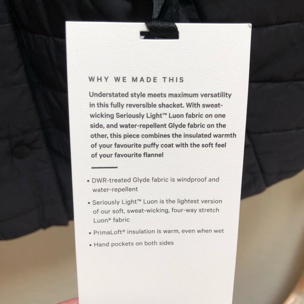 Lululemon Switch Please Shacket Reversible Jacket - Picture 3 of 8